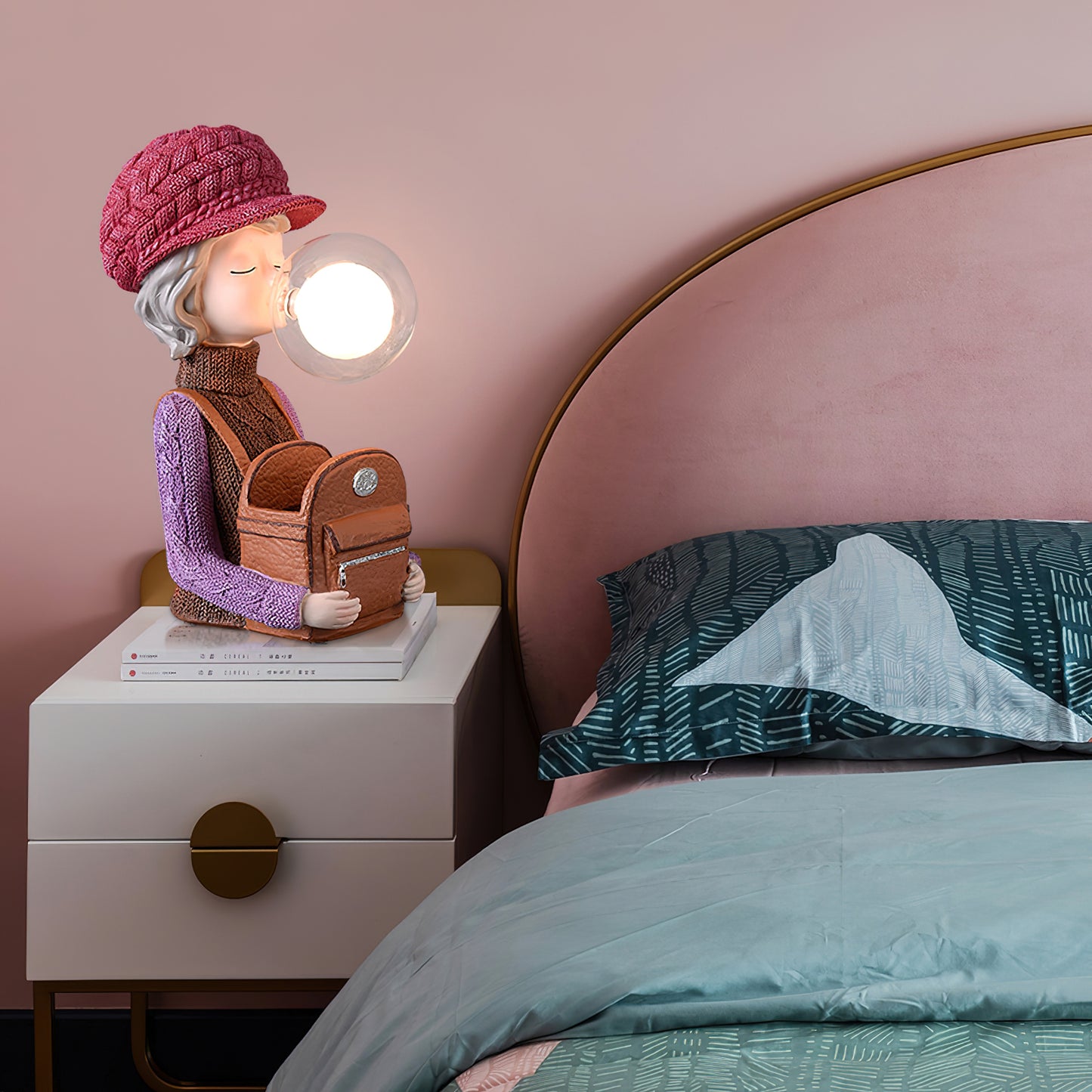 Resin Series - Bubble Girl Table Lamp