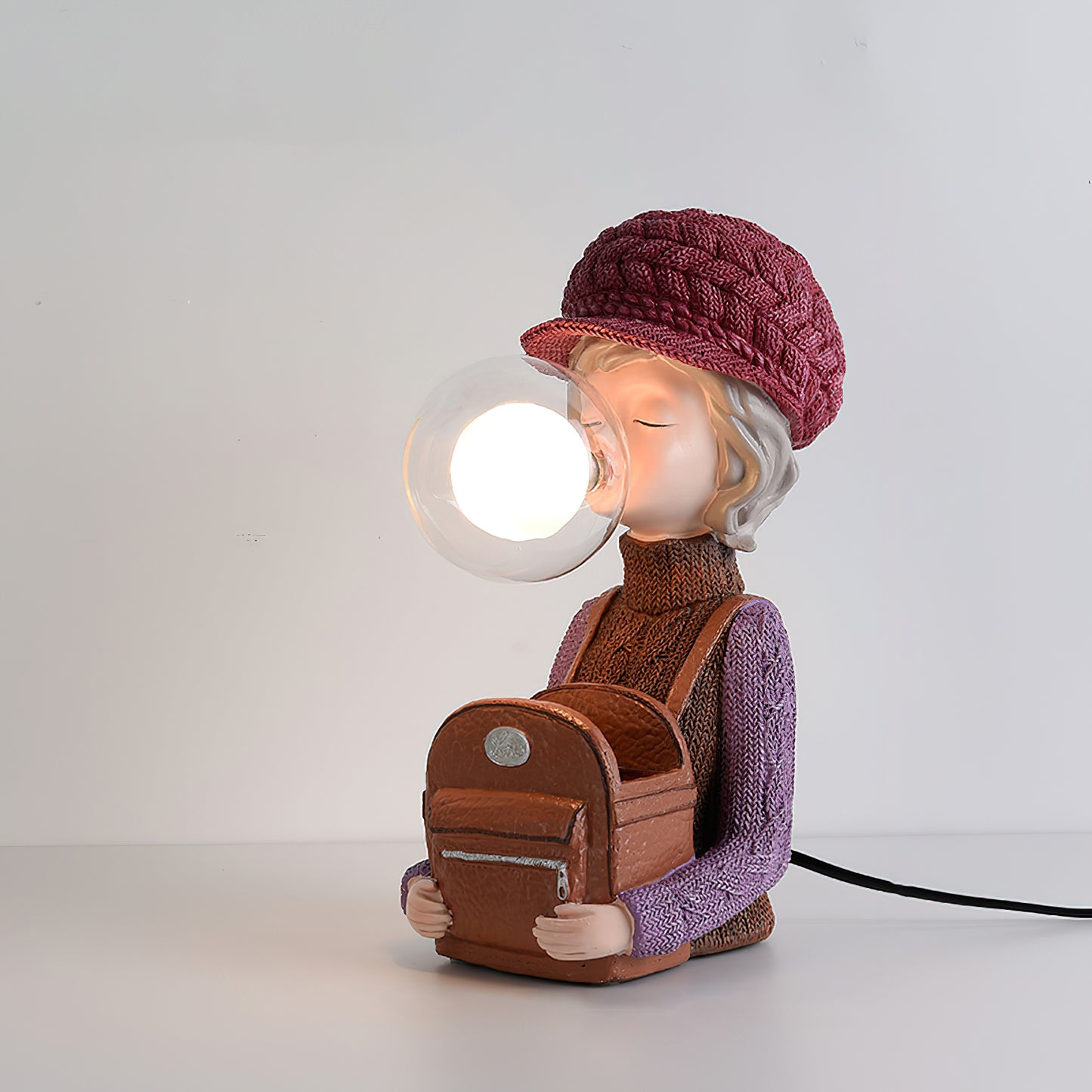 Resin Series - Bubble Girl Table Lamp