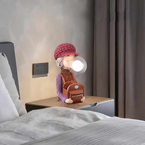 Resin Series - Bubble Girl Table Lamp