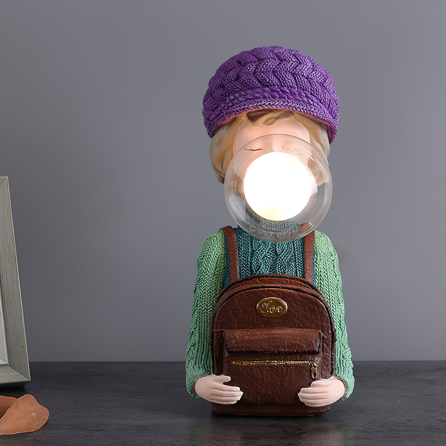 Resin Series - Bubble Girl Table Lamp