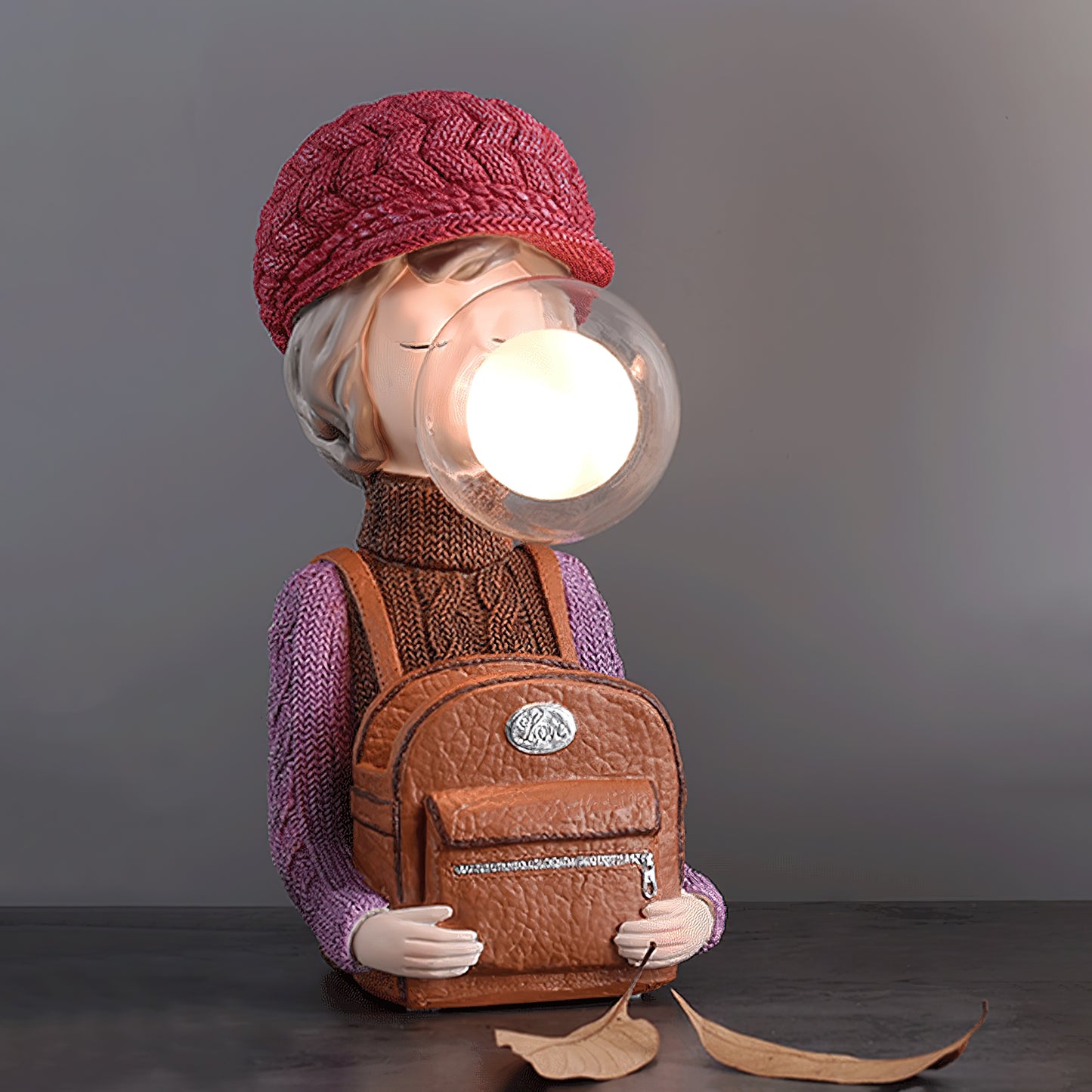Resin Series - Bubble Girl Table Lamp