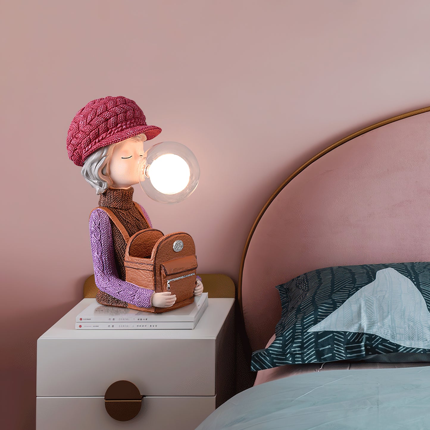Resin Series - Bubble Girl Table Lamp