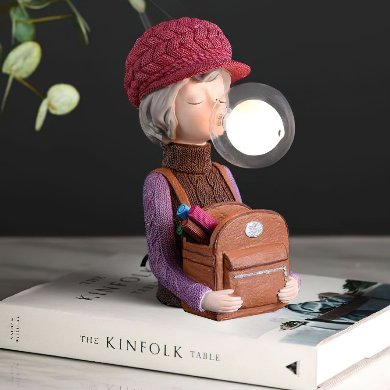 Resin Series - Bubble Girl Table Lamp