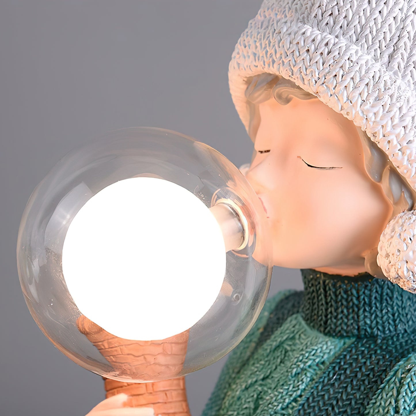 Resin Series-Rabbit Girl Table Lamp