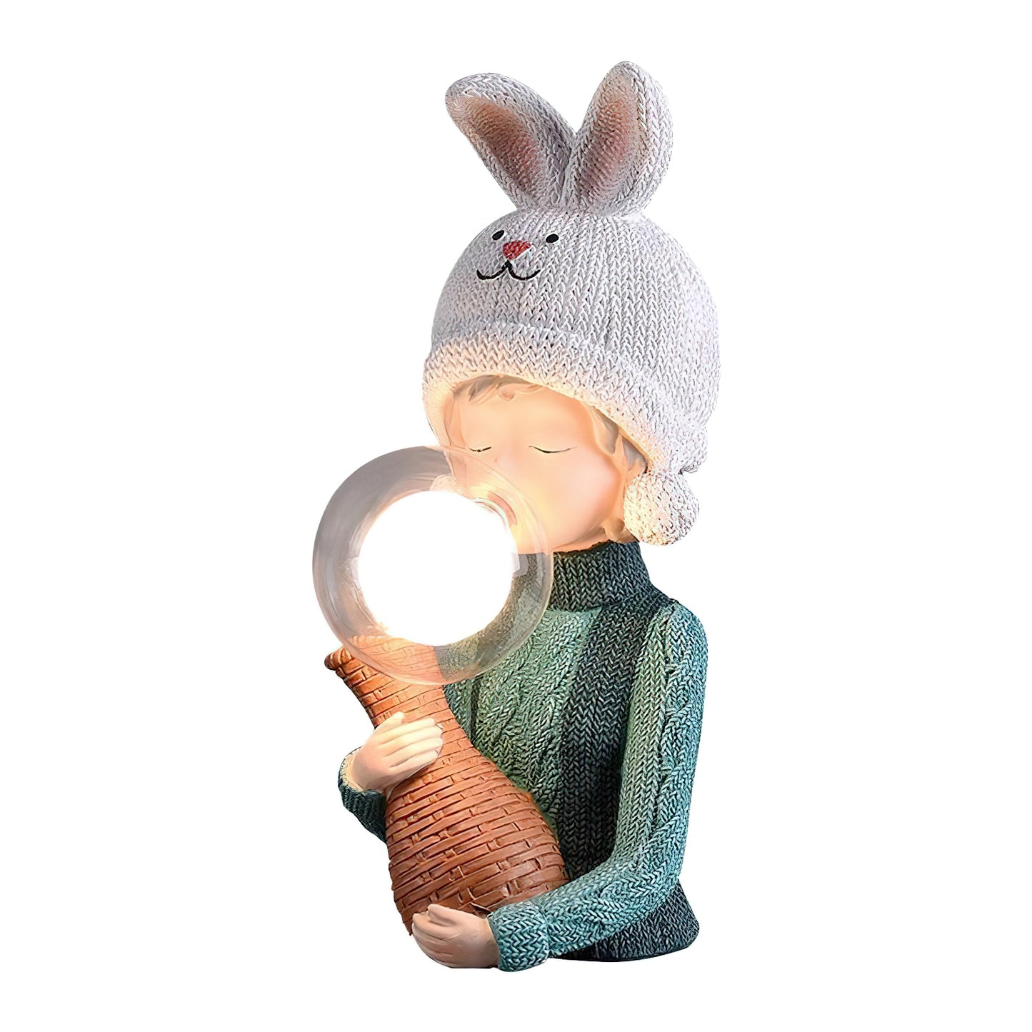 Resin Series-Rabbit Girl Table Lamp