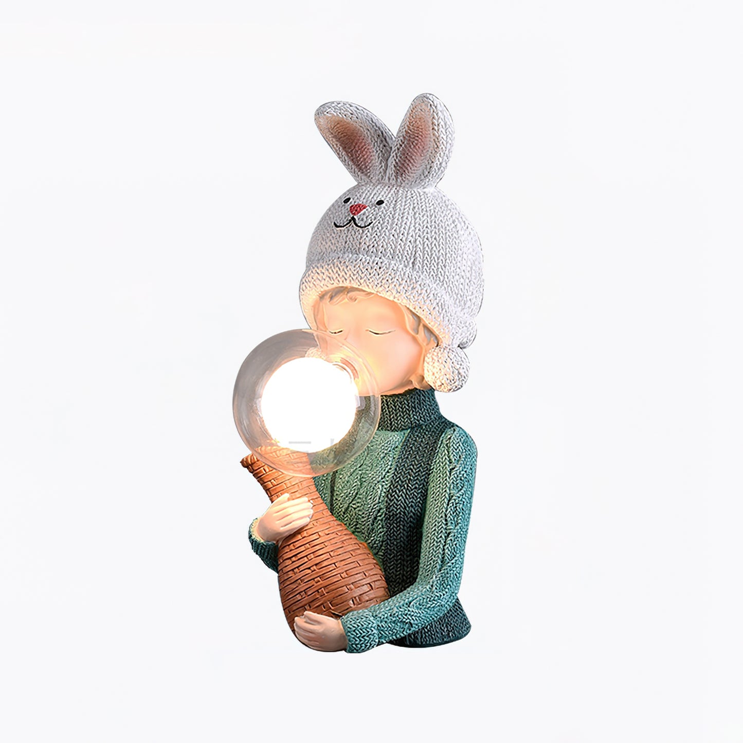 Resin Series-Rabbit Girl Table Lamp