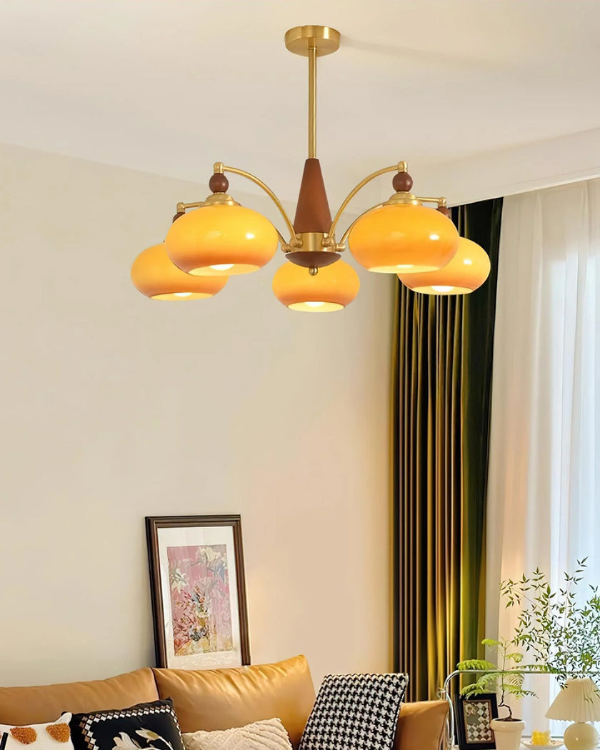 Retro Calliope Chandelier