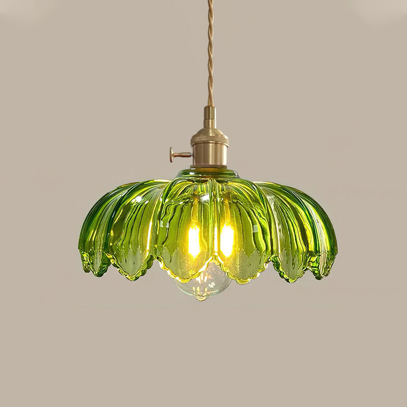 Retro Petal Pendant Lamp
