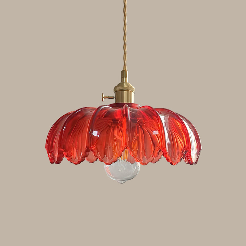 Retro Petal Pendant Lamp