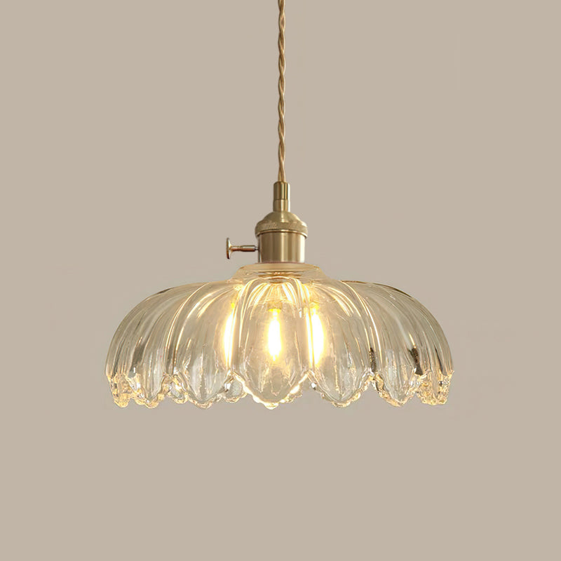Retro Petal Pendant Lamp