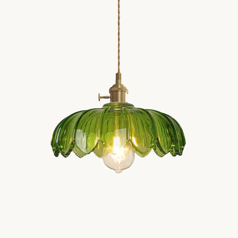 Retro Petal Pendant Lamp