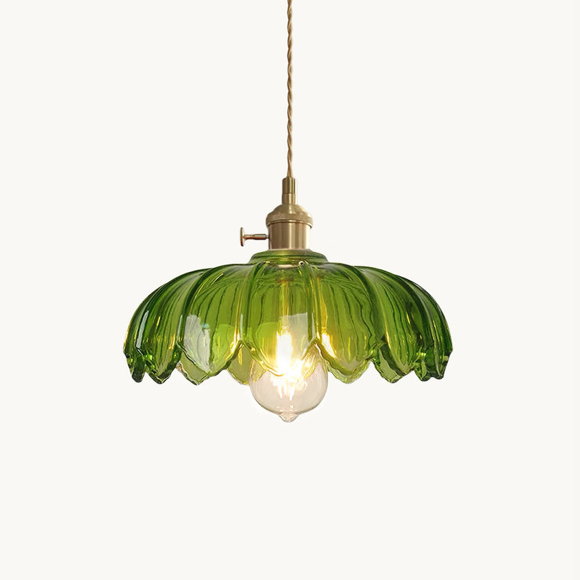 Retro Petal Pendant Lamp
