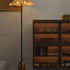 Retro Straw Hat Floor Lamp