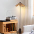 Retro Straw Hat Floor Lamp