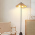Retro Straw Hat Floor Lamp