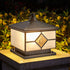 Retro Waterproof Brass Column Lamp