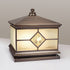 Retro Waterproof Brass Column Lamp