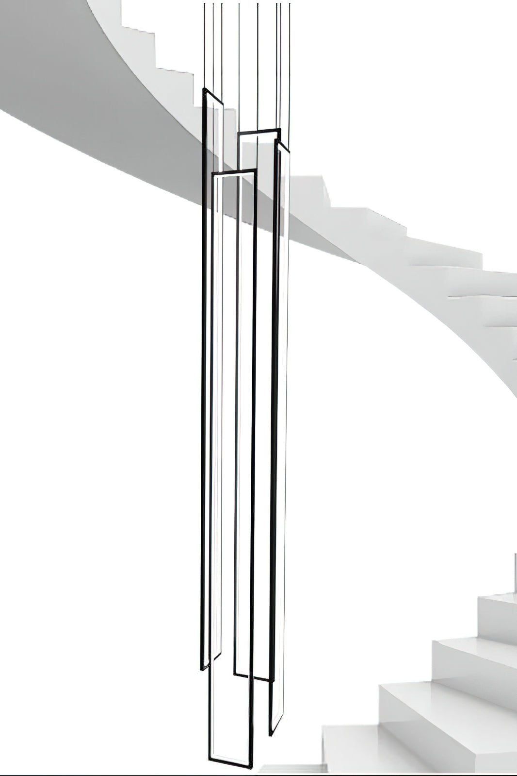 Revolving Door Pendant Light