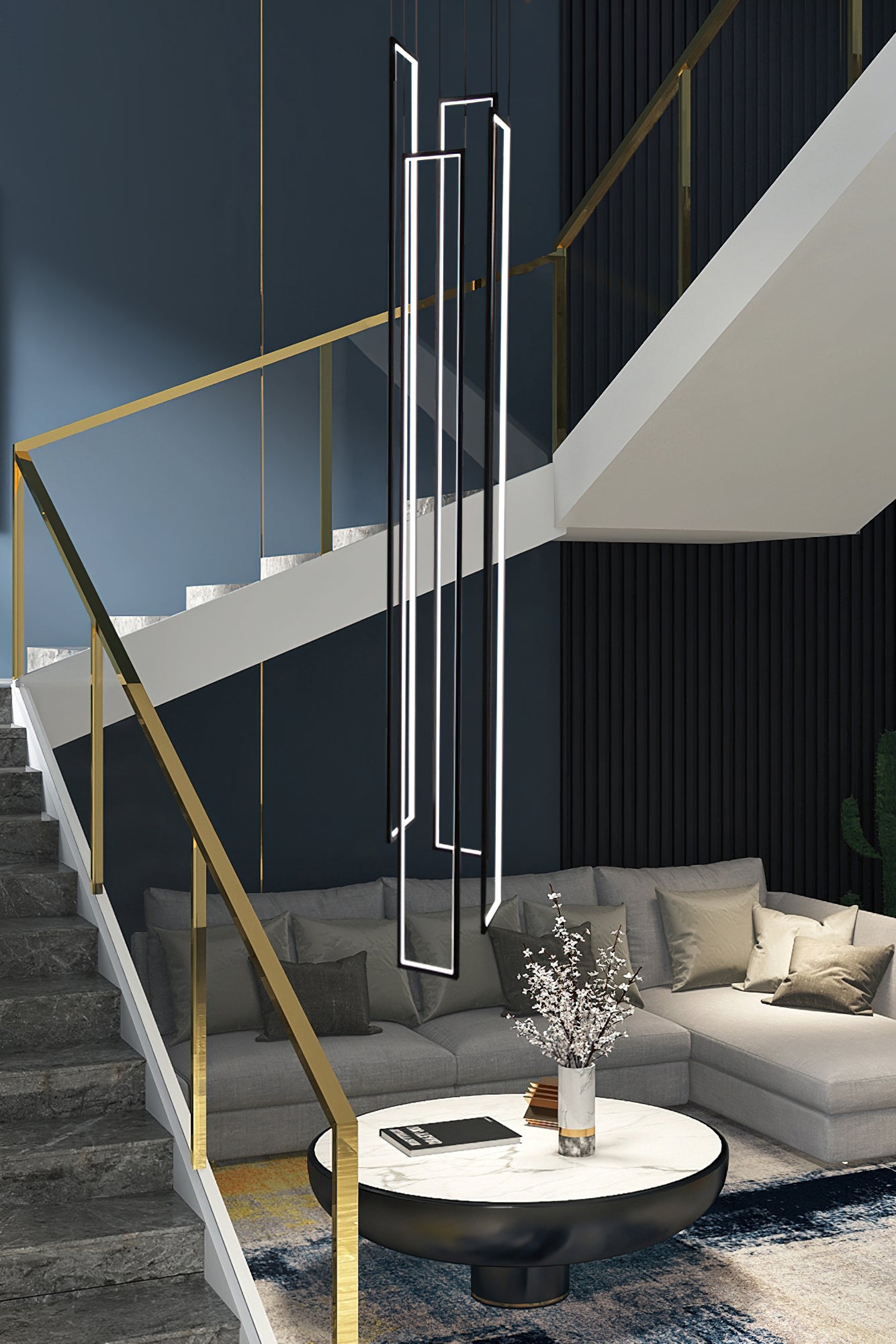Revolving Door Pendant Light