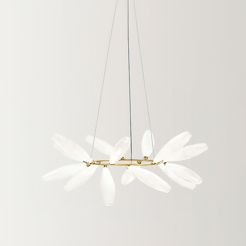 Rice Grain Glass Chandelier