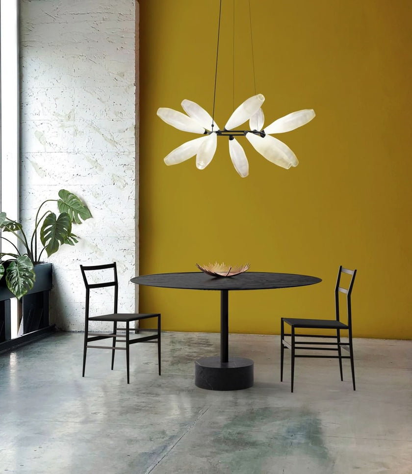 Rice Grain Glass Chandelier