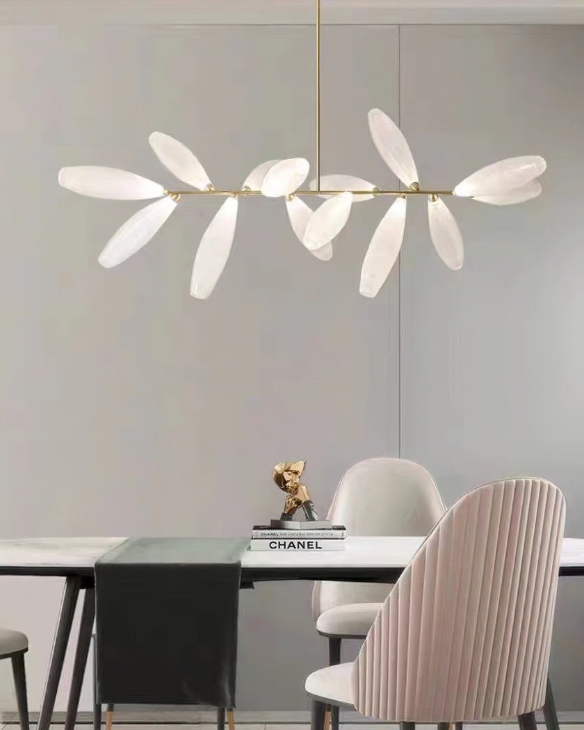 Rice Grain Glass Chandelier