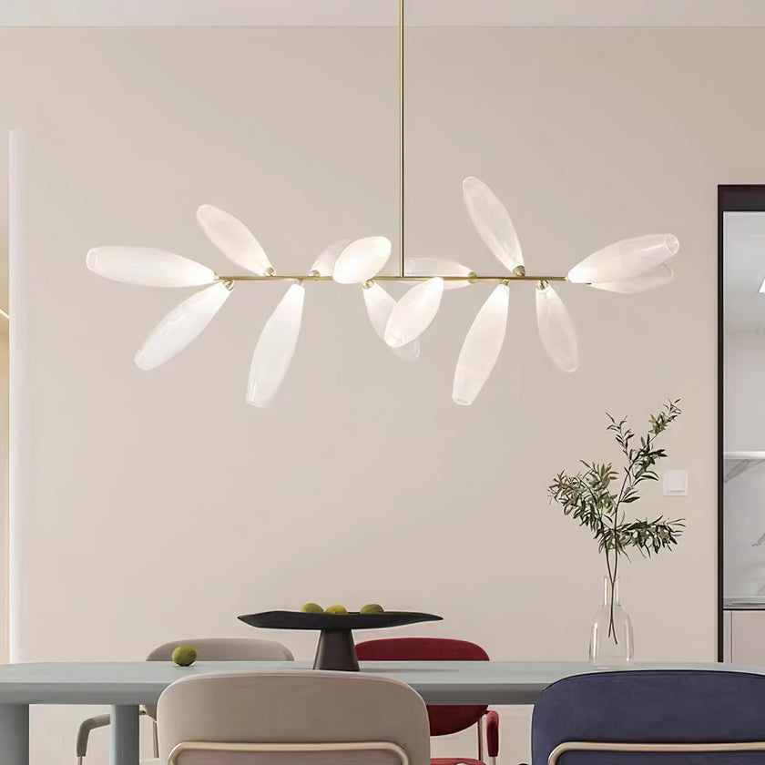 Rice Grain Glass Chandelier