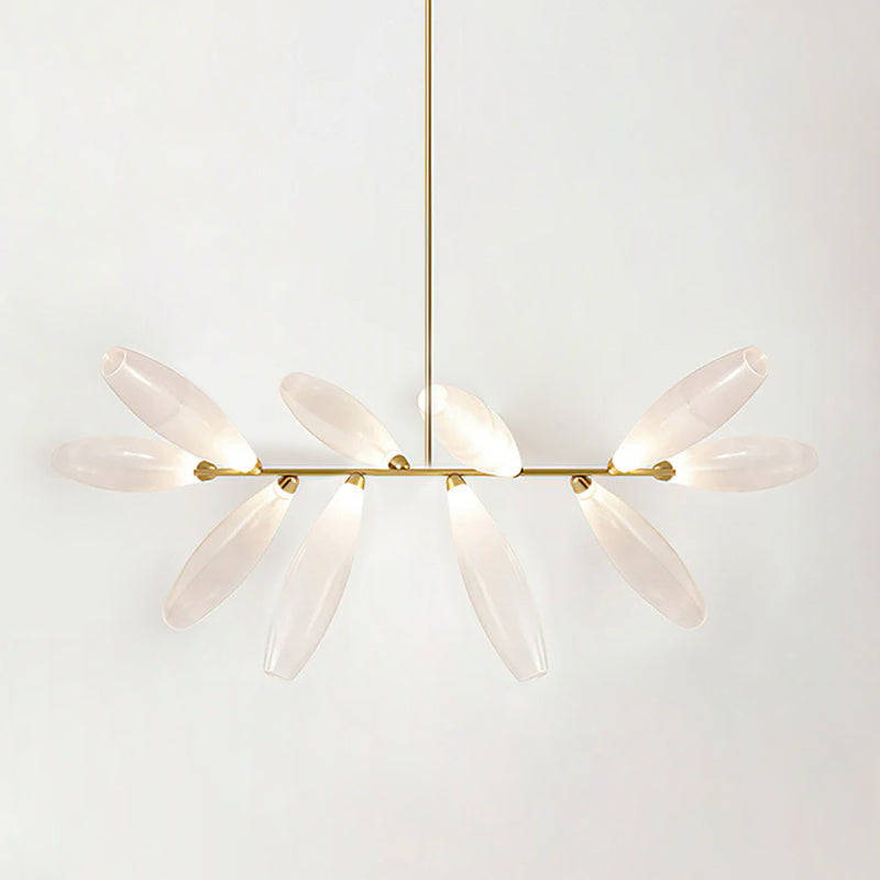 Rice Grain Glass Chandelier