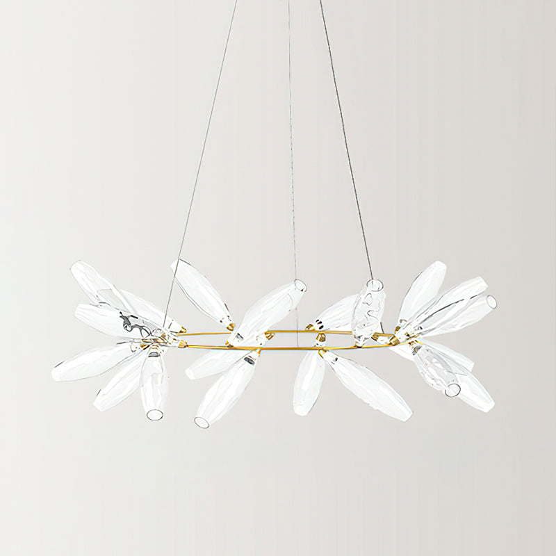 Rice Grain Glass Chandelier