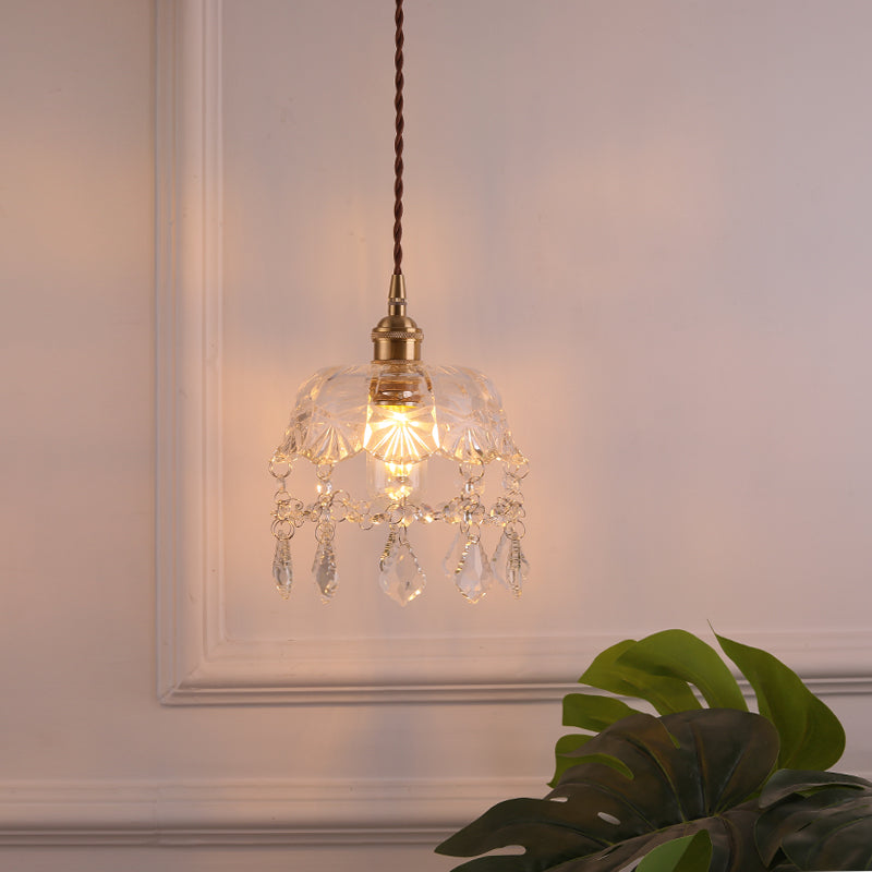 Rococo Court Crystal Pendant Lamp