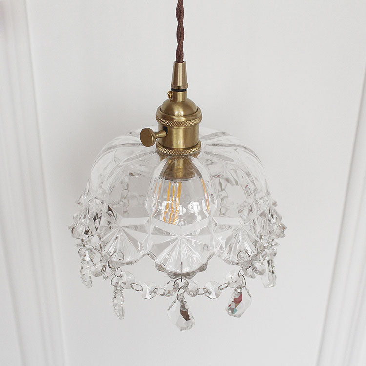 Rococo Court Crystal Pendant Lamp
