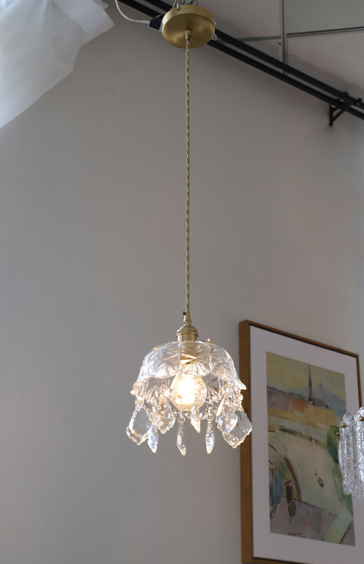 Rococo Court Crystal Pendant Lamp