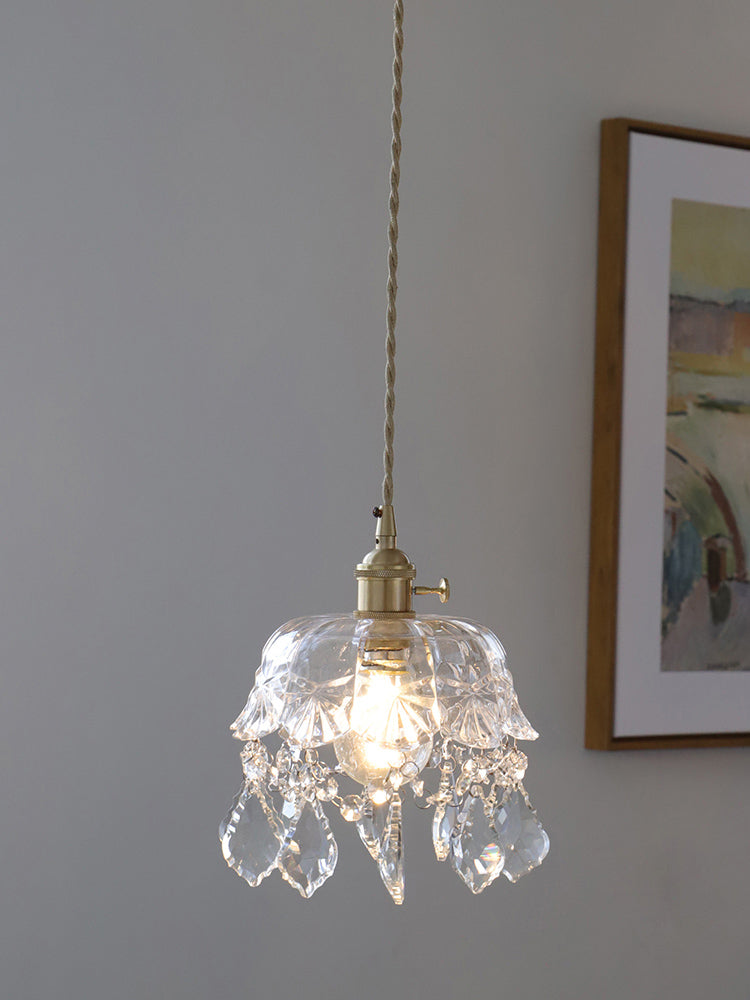 Rococo Court Crystal Pendant Lamp
