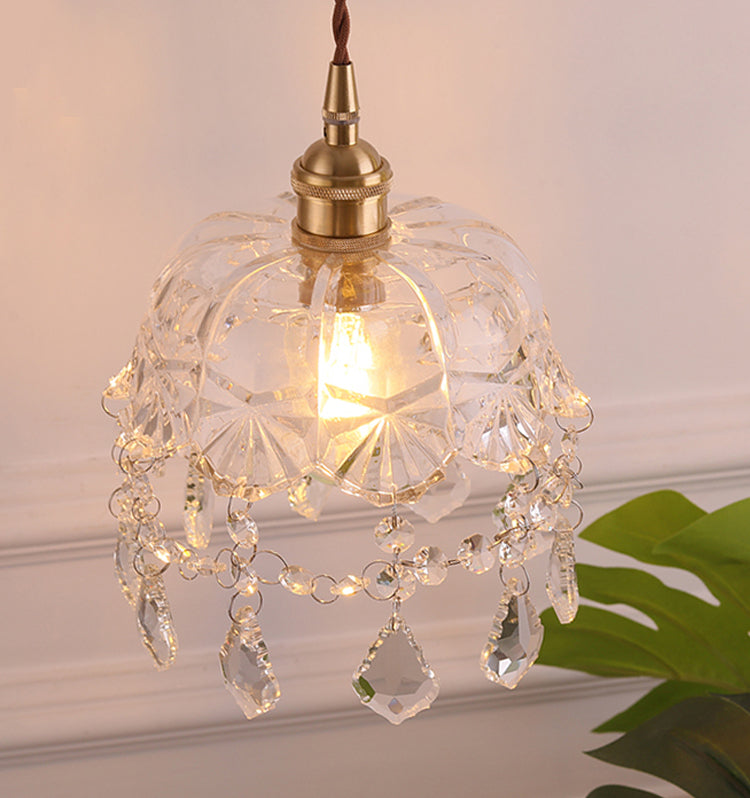 Rococo Court Crystal Pendant Lamp