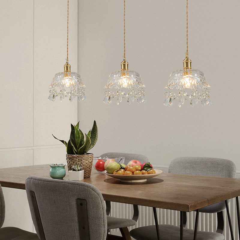 Rococo Court Crystal Pendant Lamp