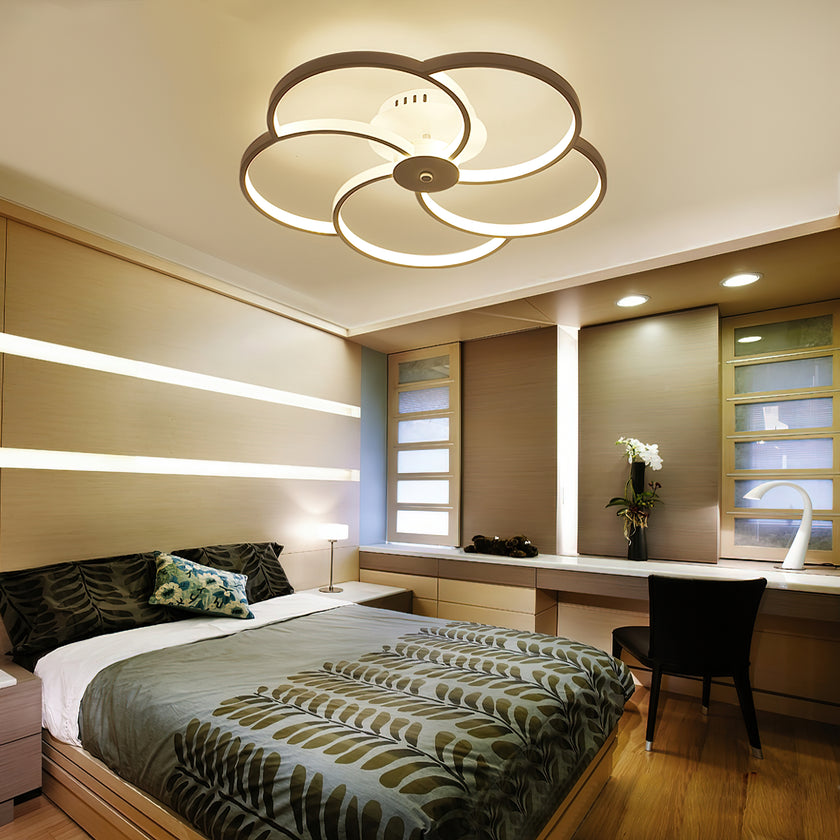 Round Flower LED Ceiling Light