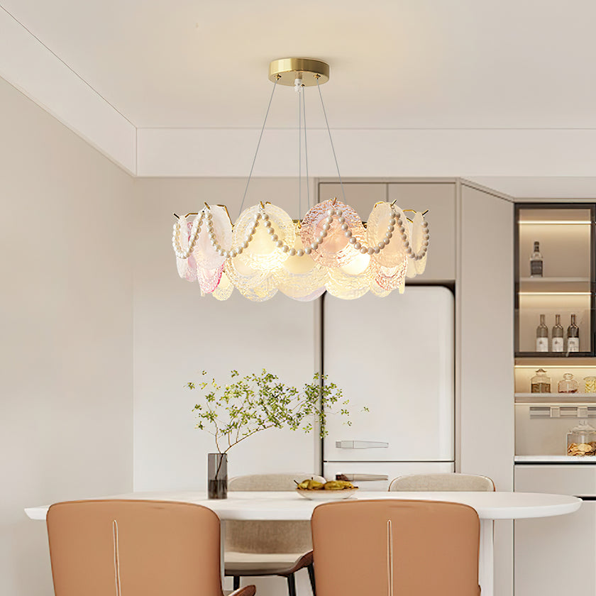 Round Rainbow Chandelier