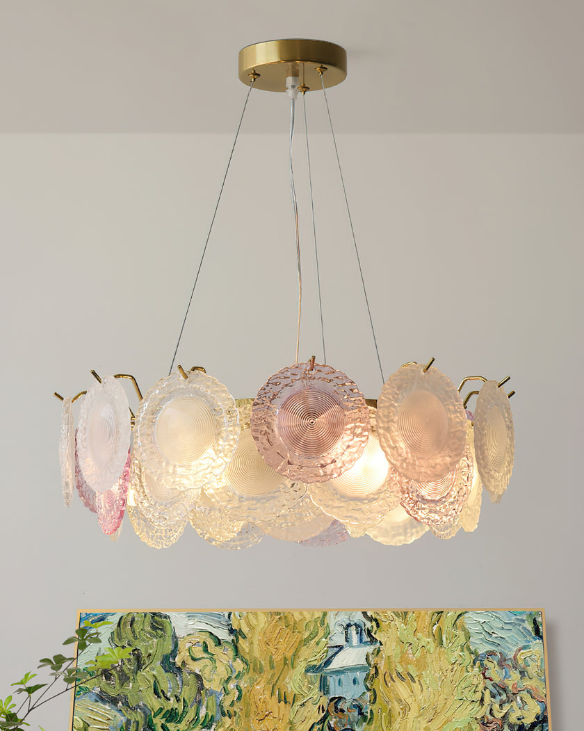 Round Rainbow Chandelier