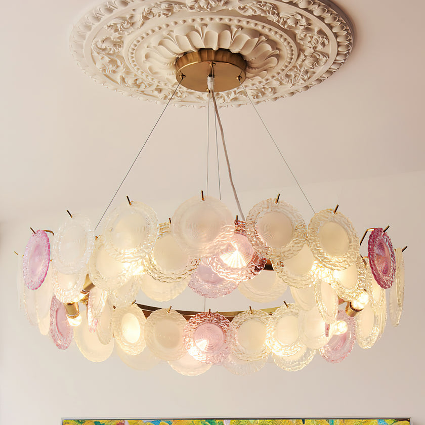 Round Rainbow Chandelier
