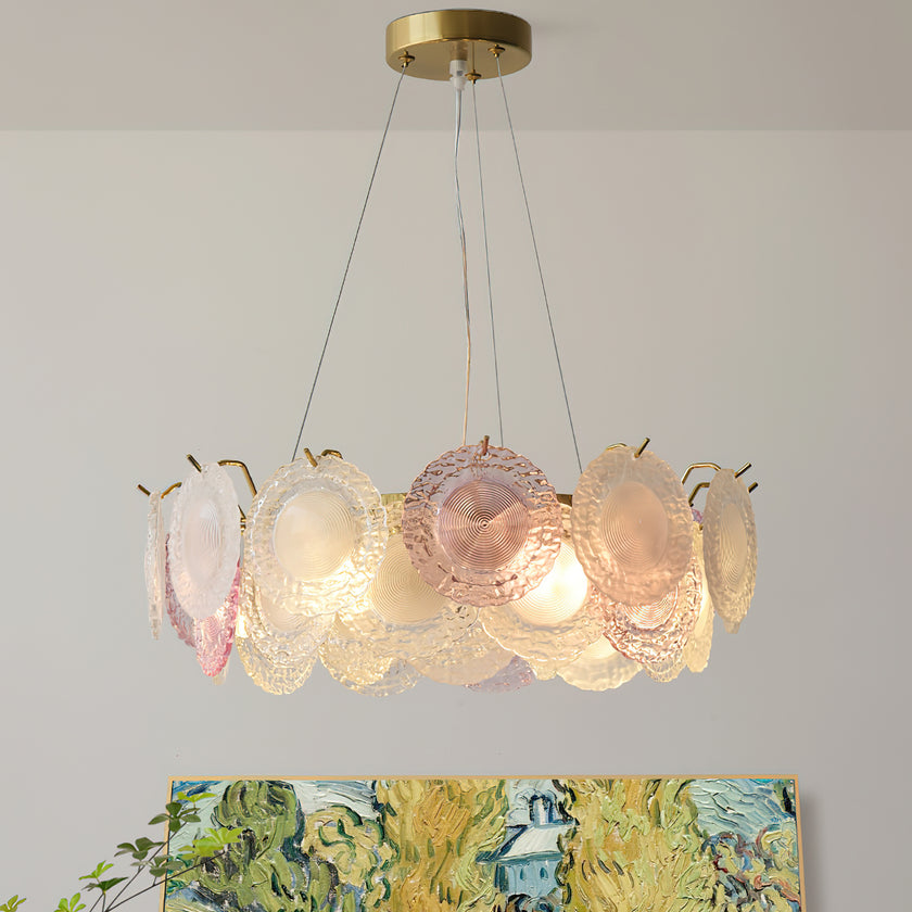 Round Rainbow Chandelier