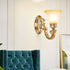 Royal Big Horn Wall Lamp