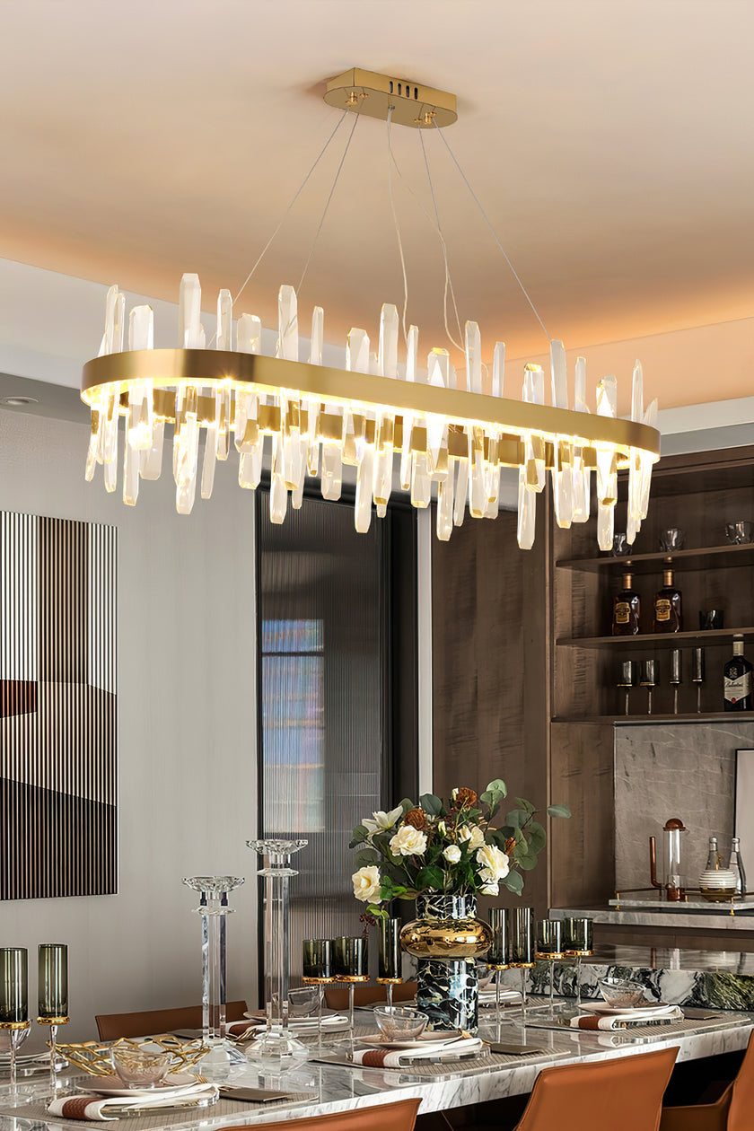 Königlicher Kristall-Kronleuchter