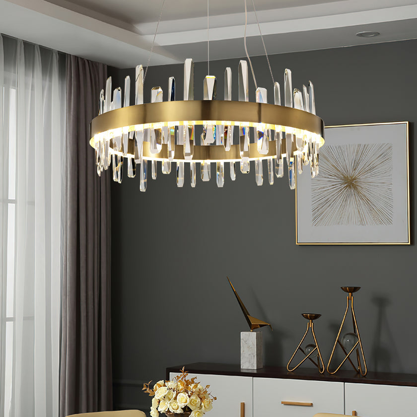 Königlicher Kristall-Kronleuchter