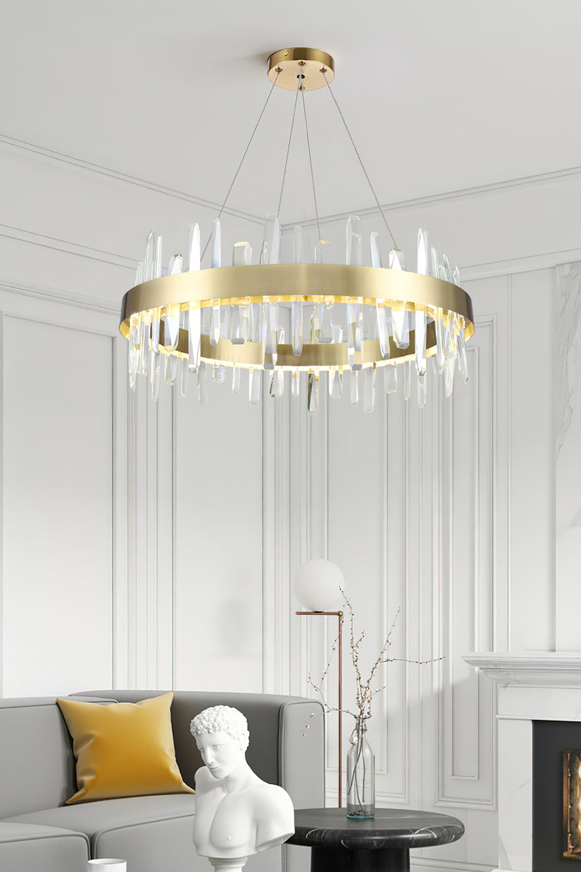 Königlicher Kristall-Kronleuchter