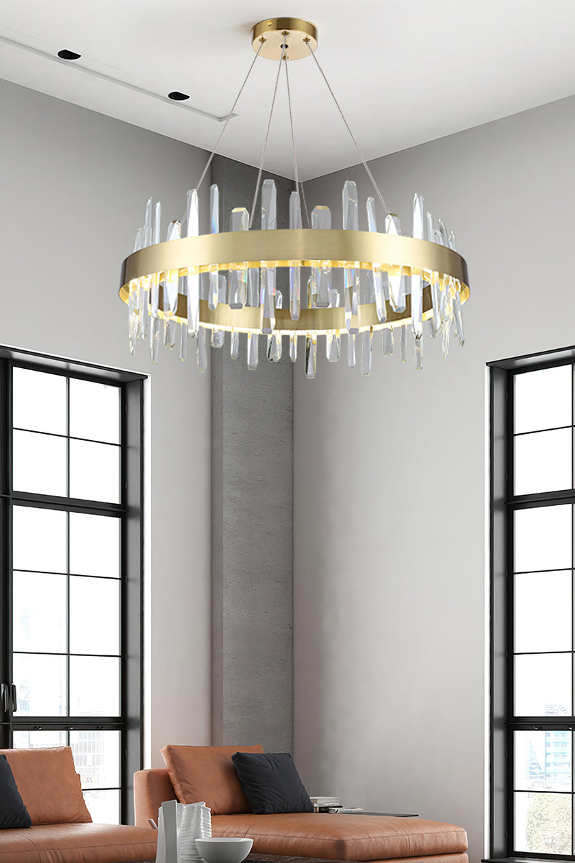 Königlicher Kristall-Kronleuchter