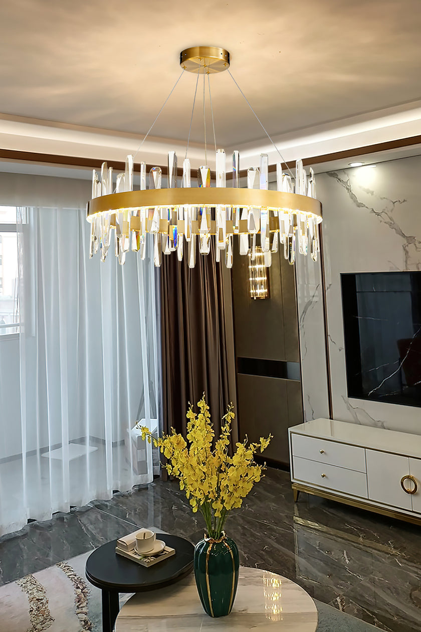 Königlicher Kristall-Kronleuchter