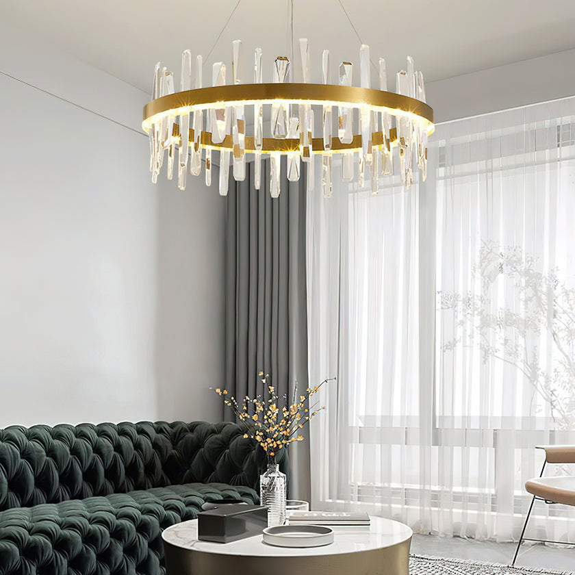 Königlicher Kristall-Kronleuchter