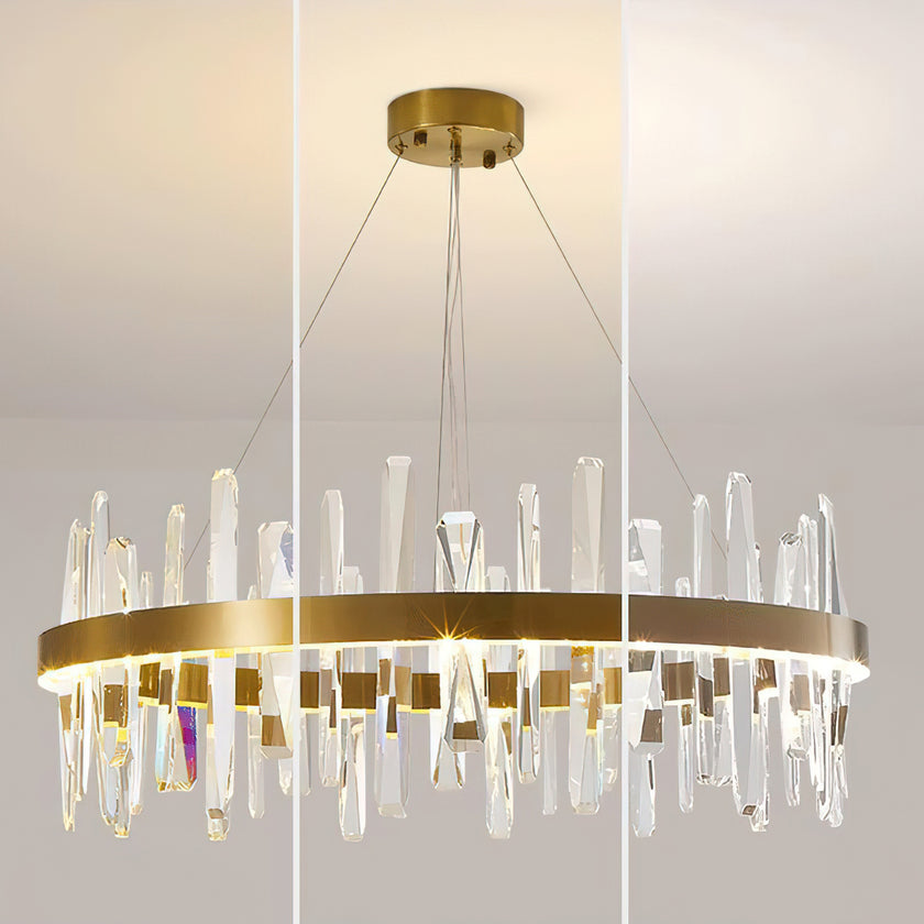 Königlicher Kristall-Kronleuchter