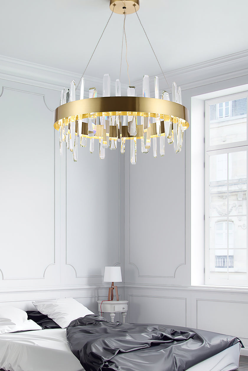 Königlicher Kristall-Kronleuchter