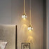 Simple Drop-Shaped Crystal Pendant Lamp